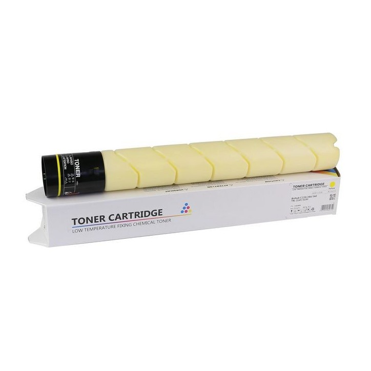MSP141004 CoreParts Toner Cartridge Yellow TN-216Y/319Y KONICA MINOLTA Bizhub C220, C280, C360 A11G231, A11G230, A11G250, A11G25