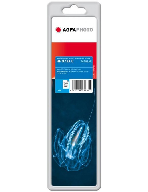 APHP973XC APHP973XC AgfaPhoto HP 973X, Cyan, 7000 pages F6T81AE