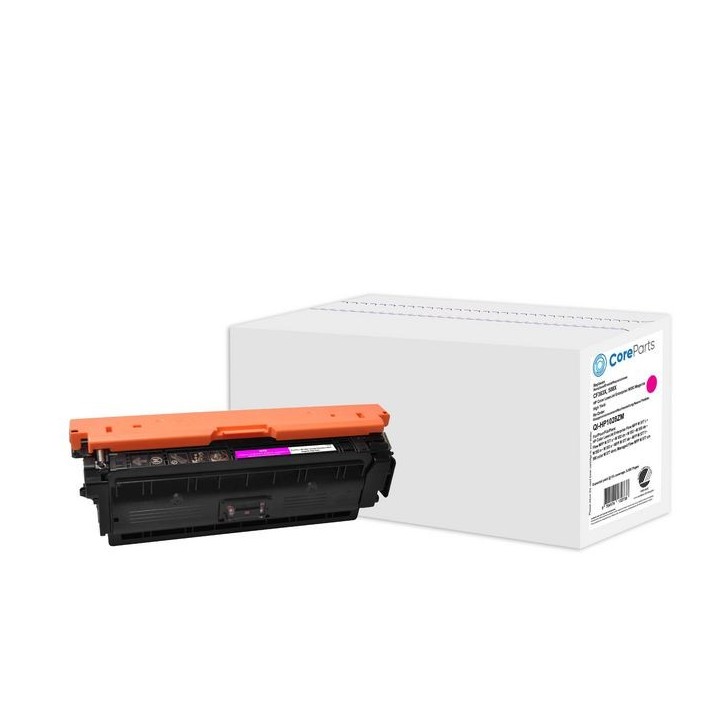 QI-HP1028ZM CoreParts Toner Magenta CF363X Pages: 9.500, Nordic Swan HP Color LaserJet Enterprise M553 (508X) High Yield Series 