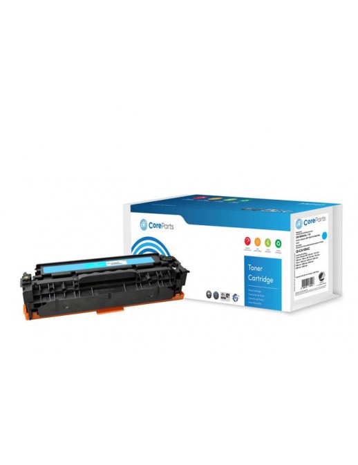 QI-CA1004C CoreParts Toner Cyan 2661B002AA Pages: 2.900, Nordic Swan Canon I-Sensys LBP-7200/7210/7660/7680 (718) Series 2661B00