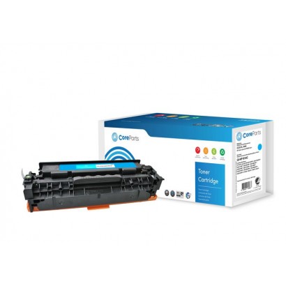 QI-HP1014C QI-HP1014C CoreParts Toner Cyan CC531A Pages: 2.800, Nordic Swan HP Color LaserJet CP2025 (304A) Series CC531A, AP...