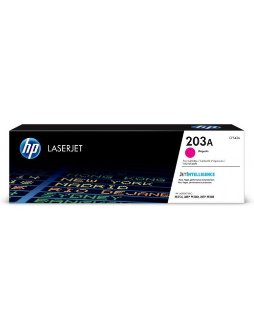 CF543A CF543A HP 203A Magenta Original LaserJet Toner Cartridge