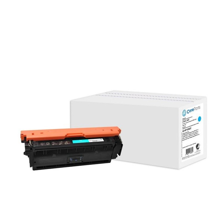 QI-HP1028ZC CoreParts Toner Cyan CF361X, 9500 pages, f/ HP Nordic Swan HP Color LaserJet Enterprise M553 (508X) High Yield Serie QI-HP1028ZC CoreParts Toner Cyan CF361X, 9500 pages, f/ HP Nordic Swan HP Color LaserJet Enterprise M553 (508X) High Yield Serie