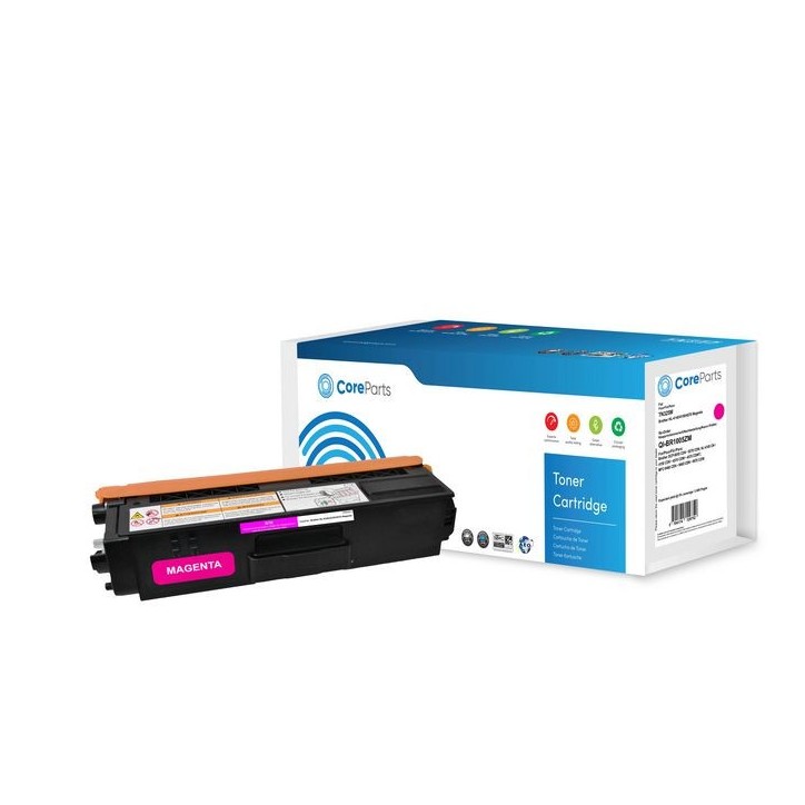 QI-BR1005ZM CoreParts Toner Magenta TN325M Pages: 3.500 HL-4140/4150/4570 High Yield Series TN325M, APTBTN325ME, TN-325M QI-BR1005ZM CoreParts Toner Magenta TN325M Pages: 3.500 HL-4140/4150/4570 High Yield Series TN325M, APTBTN325ME, TN-325M