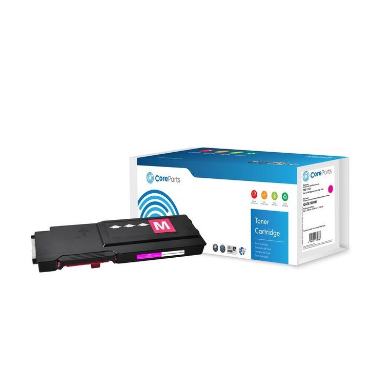 QI-DE1009M CoreParts Toner Magenta 593-11121 Pages: 9.000 Dell C3760 Extra High Yield Series 593-11121, APTD59311121E