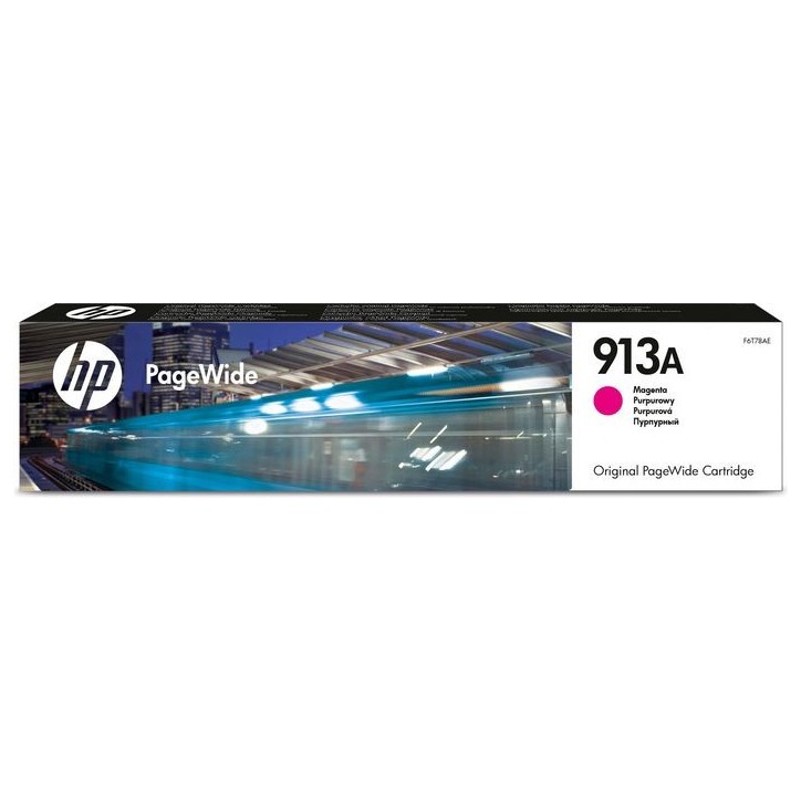 F6T78AE HP 913A Magenta Original PageWide Cartridge