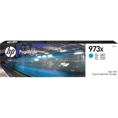 F6T81AE F6T81AE HP 973X High Yield Cyan Original PageWide Cartridge 649460