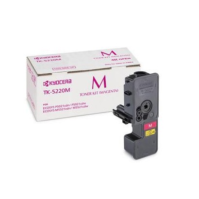TK-5220M TK-5220M Kyocera Toner-Kit, Magenta, 1200 Pages