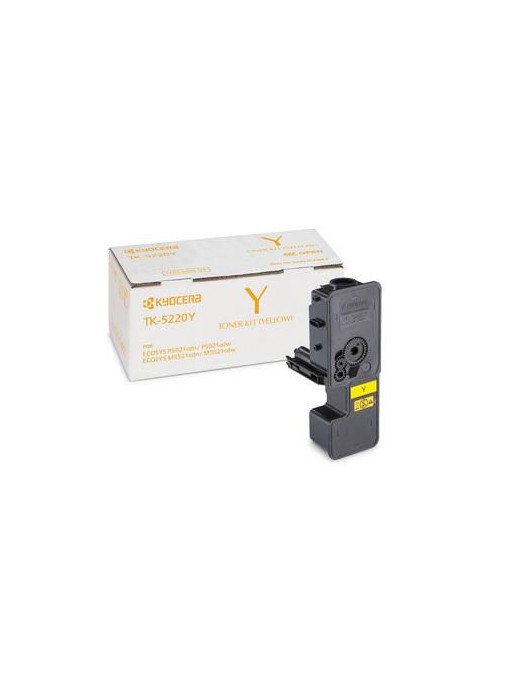 TK-5220Y TK-5220Y Kyocera Toner-Kit, Yellow, 1200 Pages