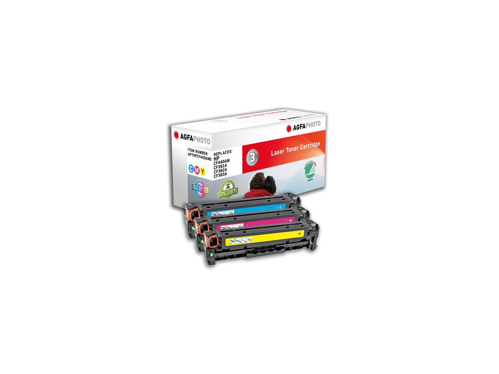 APTHPCF440AME APTHPCF440AME AgfaPhoto Toner C/M/Y 2700 pages, HP APTHPCF440AME APTHPCF440AME AgfaPhoto Toner C/M/Y 2700 pages, HP