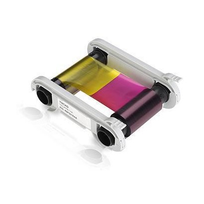 R5H004NAA R5H004NAA Evolis Half Panel YMCKO Color Ribbon, 400 prints 534-361