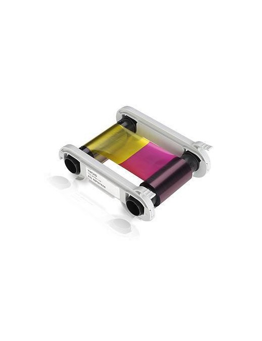 R5H004NAA R5H004NAA Evolis Half Panel YMCKO Color Ribbon, 400 prints 534-361