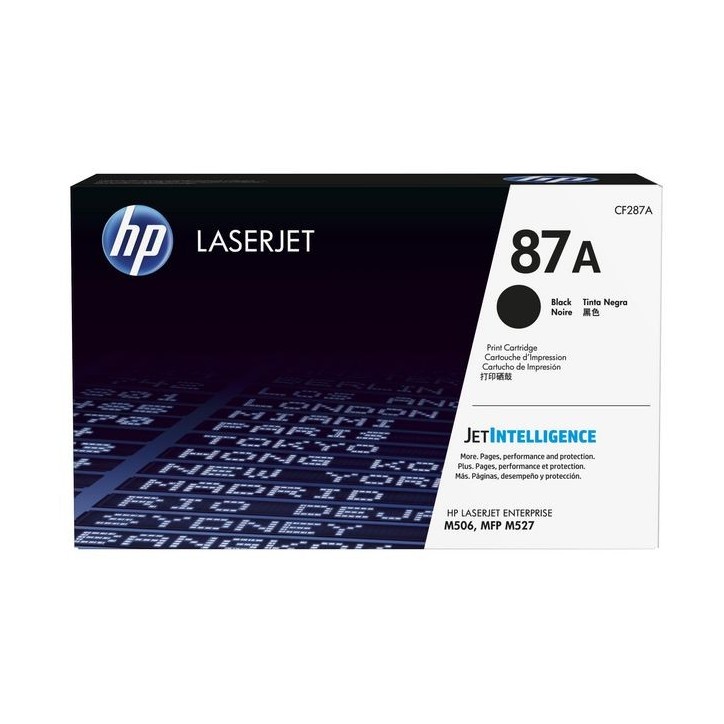 CF287A HP 87A Black Original LaserJet Toner Cartridge