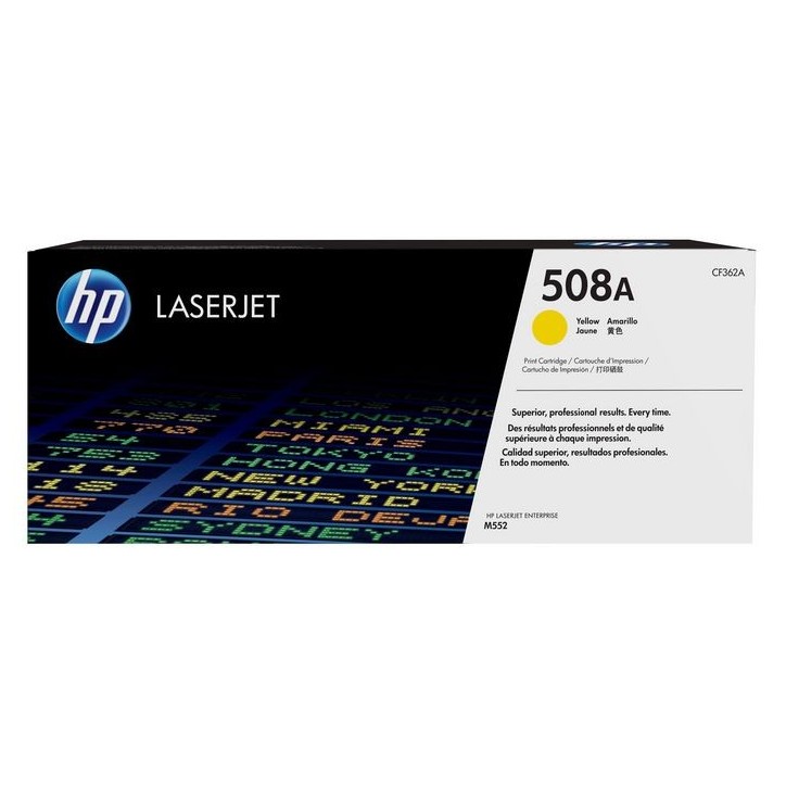 CF362A HP 508A Yellow Original LaserJet Toner Cartridge 649447