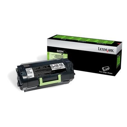 52D2H0E Lexmark 522H 25K Return Program Toner Cartridge 761459