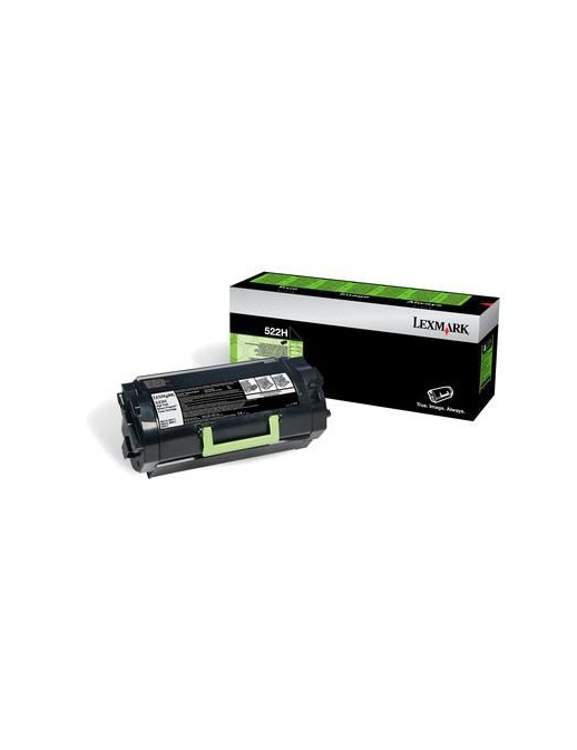 52D2H0E Lexmark 522H 25K Return Program Toner Cartridge 761459