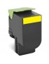 80C2HYE 80C2HYE Lexmark Yellow toner, 3000 pages, compatible with CX410de / CX410dte / CX410e / CX510de / CX510dhe / CX510dthe