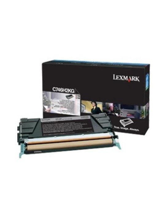 C746H3KG Lexmark Toner Cartridge Lexmark C 746 DN/DTN/N/748 DE/DTE/E, Black, 12000 Pages 825577