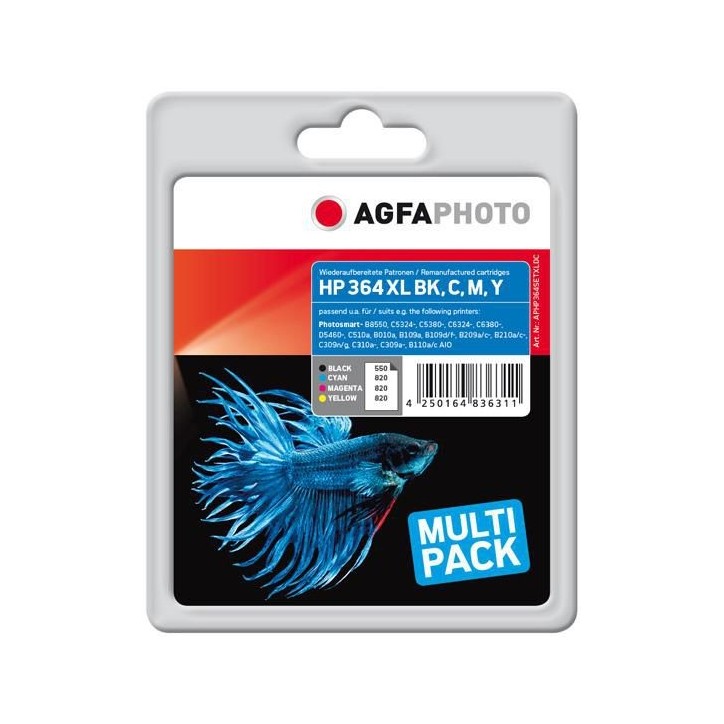 APHP364SETXLDC AgfaPhoto APHP364SETXLDC, B/C/M/Y
