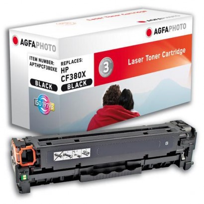 APTHPCF380XE AgfaPhoto 4400 pages, black, replacement for HP CF380X