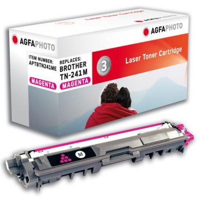 APTBTN241ME APTBTN241ME AgfaPhoto 1400 pages, magenta, replacement for Brother TN-241M