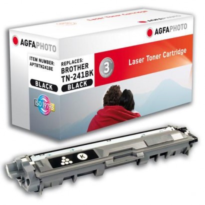 APTBTN241BE AgfaPhoto 2500 pages, black, replacement for Brother TN-241BK