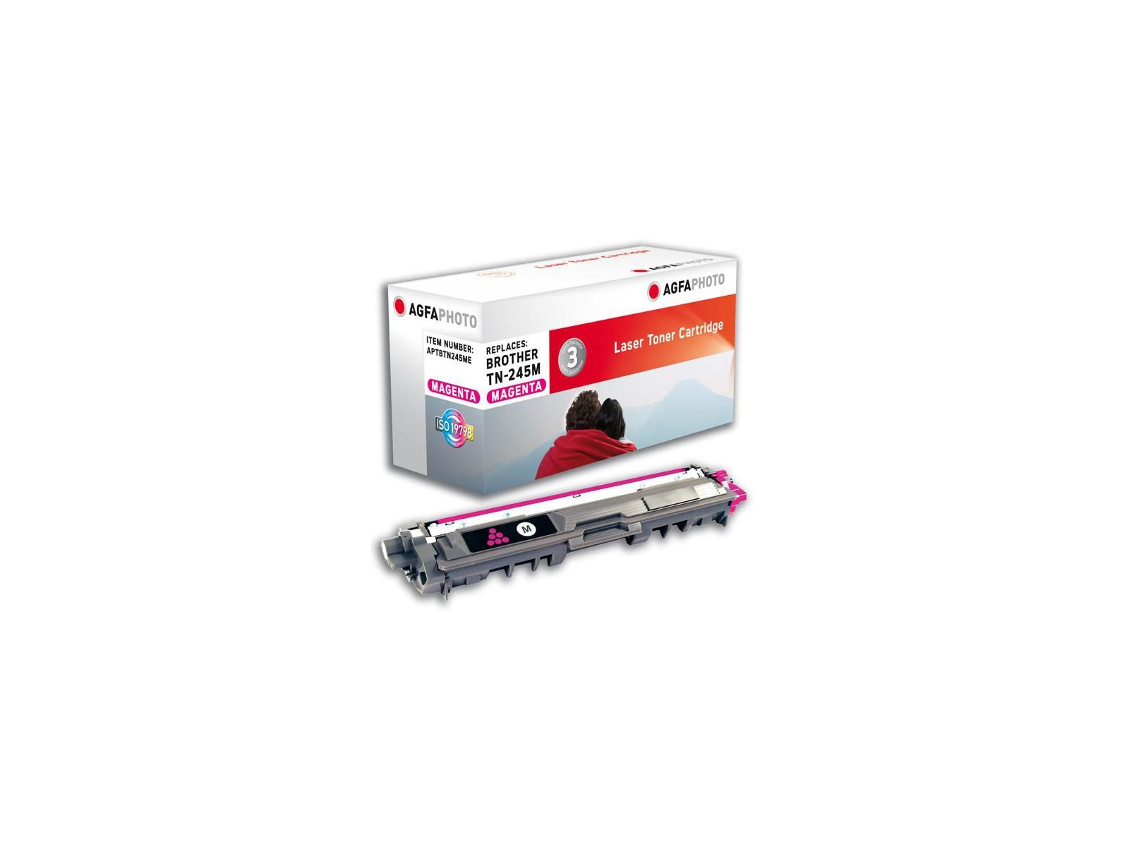 APTBTN245ME APTBTN245ME AgfaPhoto 2200 pages, magenta, replacement for Brother TN-245M APTBTN245ME APTBTN245ME AgfaPhoto 2200 pages, magenta, replacement for Brother TN-245M