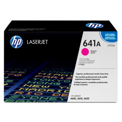 C9723-67901 HP 641A Magenta Original LaserJet Toner Cartridge C9723A