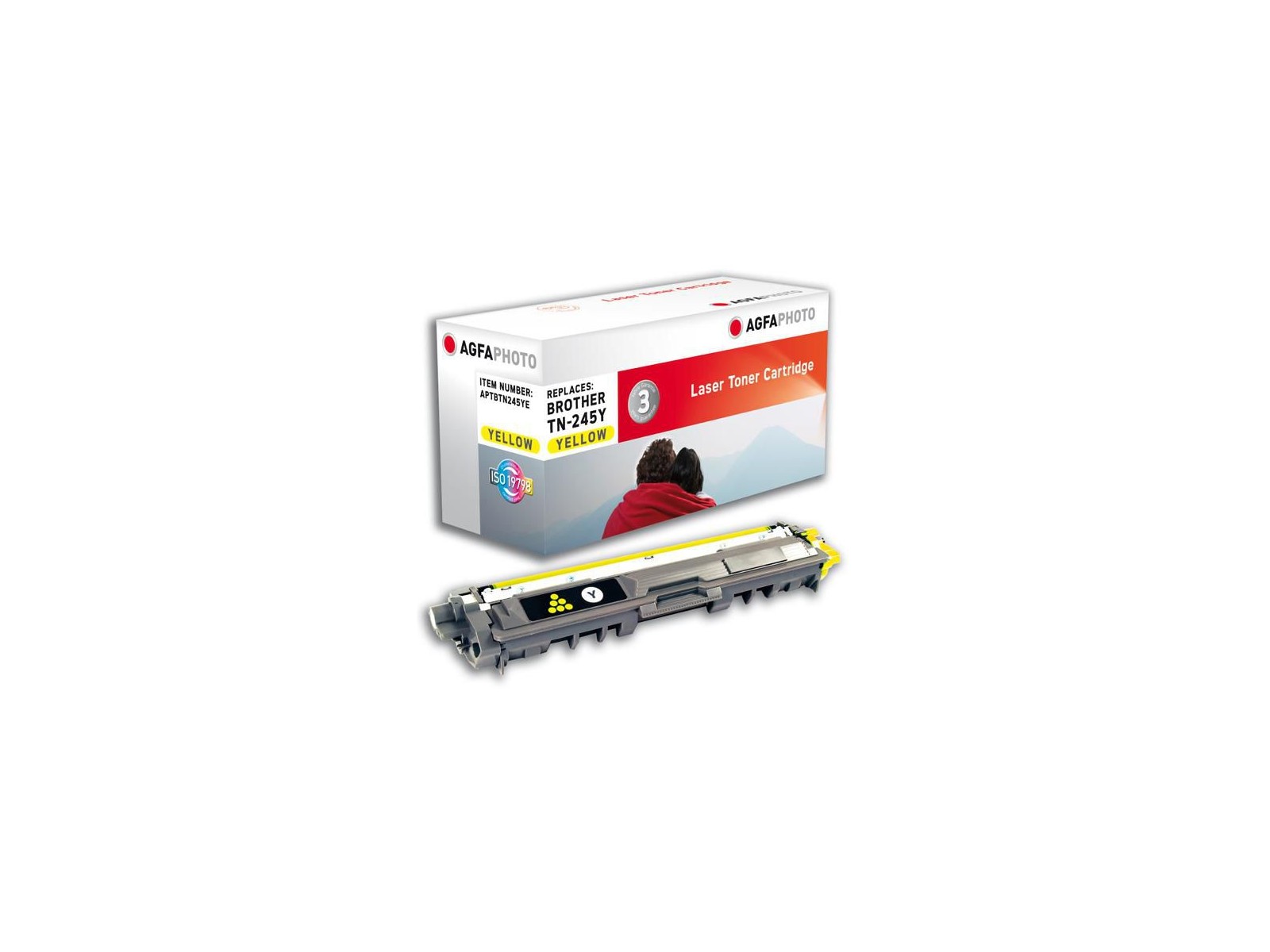 APTBTN245YE APTBTN245YE AgfaPhoto 2200 pages, yellow, replacement for Brother TN-245Y APTBTN245YE APTBTN245YE AgfaPhoto 2200 pages, yellow, replacement for Brother TN-245Y