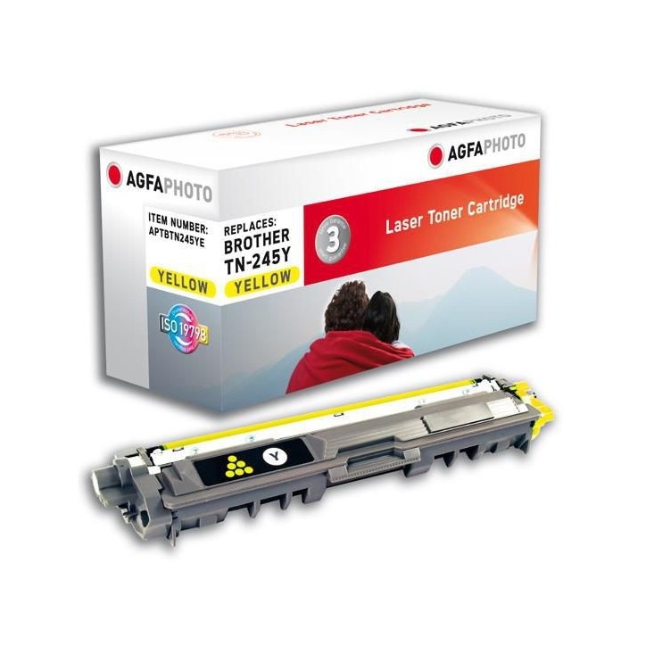 APTBTN245YE AgfaPhoto 2200 pages, yellow, replacement for Brother TN-245Y APTBTN245YE AgfaPhoto 2200 pages, yellow, replacement for Brother TN-245Y