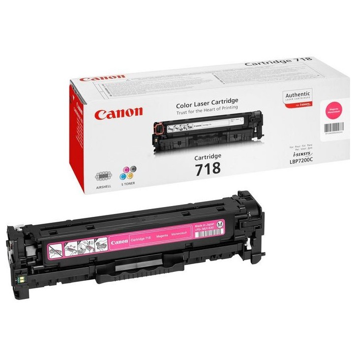 2660B002 Canon Toner Cartridge 718 - Magenta 718-M