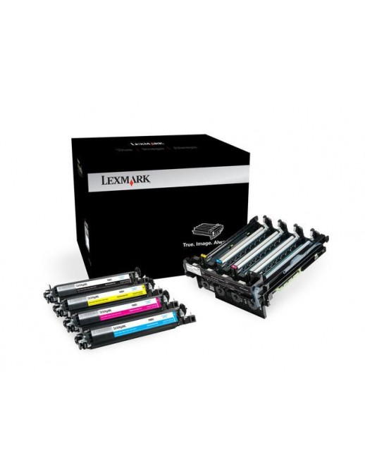 70C0Z50 Lexmark Black/Color imaging kit, 40000 pages, for Lexmark CS31x/CS41x/CS51x, LEX70C0Z50, 646582