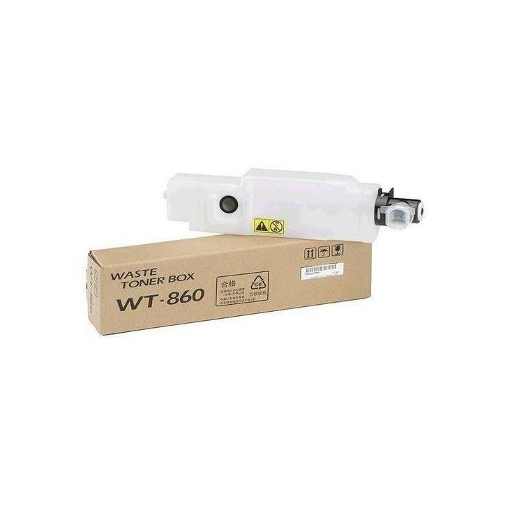 1902LC0UN0 Kyocera Waste toner bottle, 25.000 sheets, White WT-860, 826206