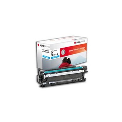 APTHPCE401AE AgfaPhoto Cyan Toner, 6000 Pages CE401A, APTHPCE401AE