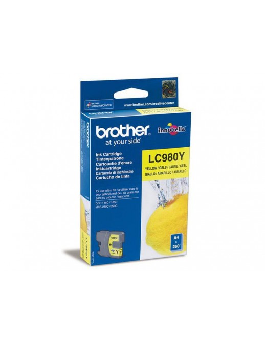 LC980Y Brother LC980Y INK CARTRIDGE FOR BH9 - MOQ 5