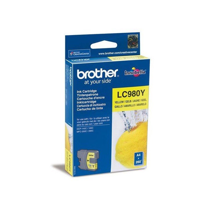 LC980Y Brother LC980Y INK CARTRIDGE FOR BH9 - MOQ 5