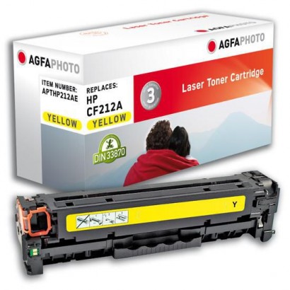 APTHP212AE AgfaPhoto Toner HP CF212A, 1800 CF212A, 131A, APTHP212AE