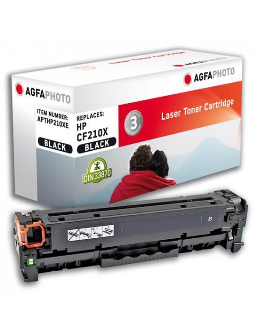 APTHP210XE AgfaPhoto Toner BK, rpl CF210x CF210X, 131X, APTHP210XE