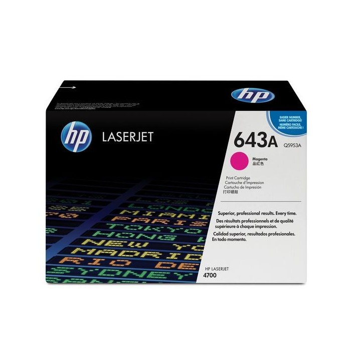 Q5953-67901 Toner Magenta Color 4700 Q5953A Pages 10000