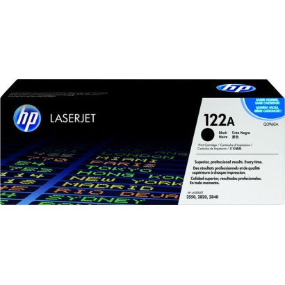 Q3960A HP 122A Black Original LaserJet Toner Cartridge HPQ3960A