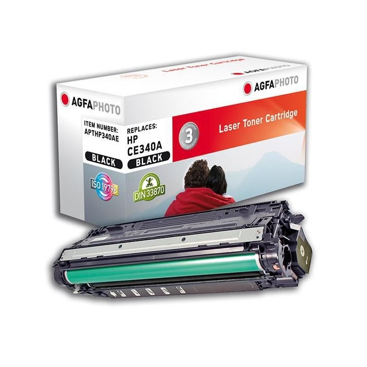 APTHP340AE AgfaPhoto Toner Black, rpl CE340A / 651A CE340A, 651A, APTHP340AE