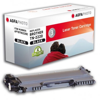 APTBTN2220E APTBTN2220E AgfaPhoto 2600 pages, Black TN2220, TN-2220, APTBTN2220E