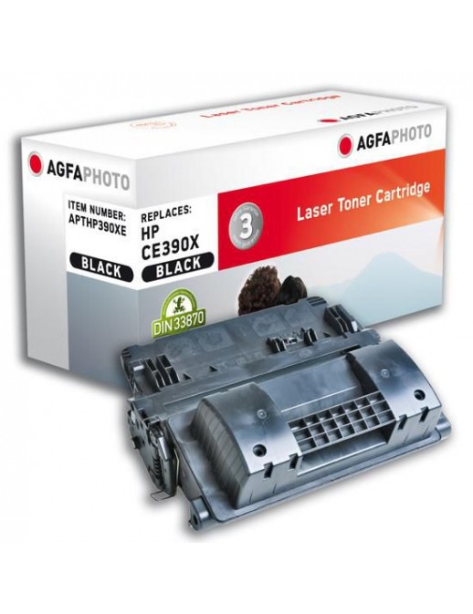 APTHP390XE AgfaPhoto Toner HP CE390X, 24000 CE390X, APTHP390XE, 90X