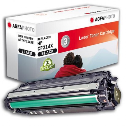 APTHP214XE AgfaPhoto Toner BK, rpl CF214X / 14X 14X, CF214X, APTHP214XE