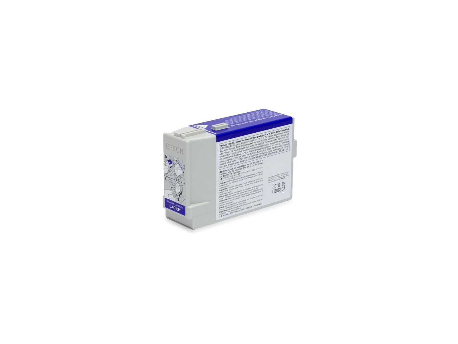 C33S020464 C33S020464 Epson SJIC15P(CMY): Ink cartridge for ColorWorks C3400 and TM-C610 (CMY) C33S020464 C33S020464 Epson SJIC15P(CMY): Ink cartridge for ColorWorks C3400 and TM-C610 (CMY)