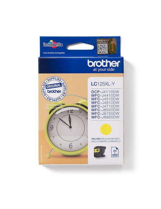 LC125XLY Brother LC125XLY INK FOR BHS13 - MOQ 5