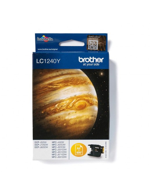 LC1240Y LC1240Y Brother LC1240Y HY INK FOR BHM11 (A3) - MOQ 5