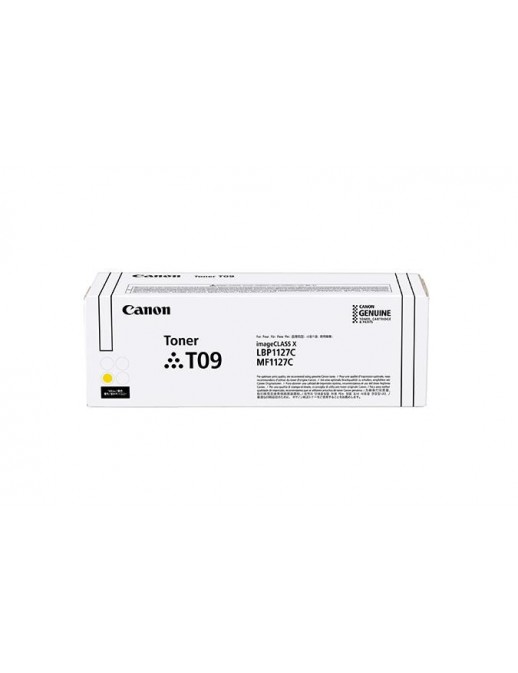 3017C006 Canon Toner T09 Y Toner Cartridge 1 Pc(S) Original Yellow