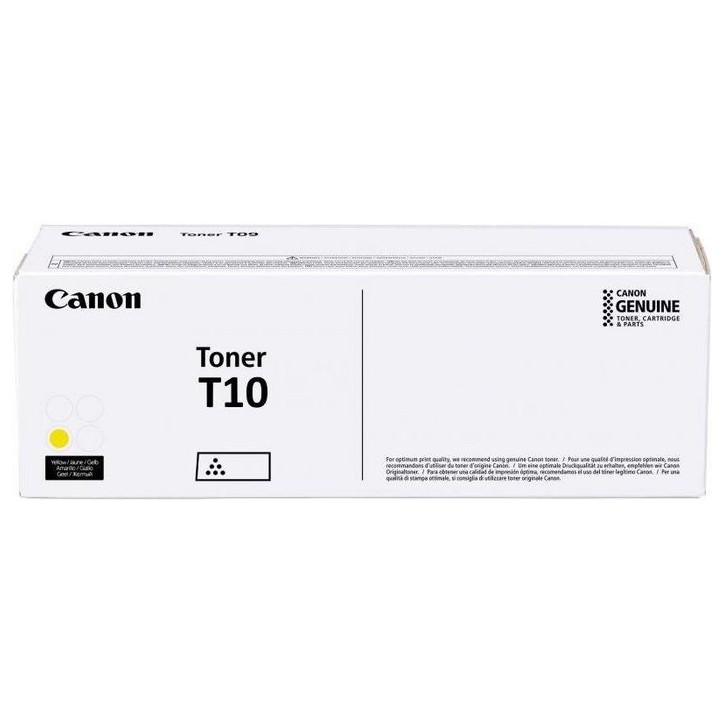 4563C001 Canon T10 Toner Cartridge 1 Pc(S) Original Yellow
