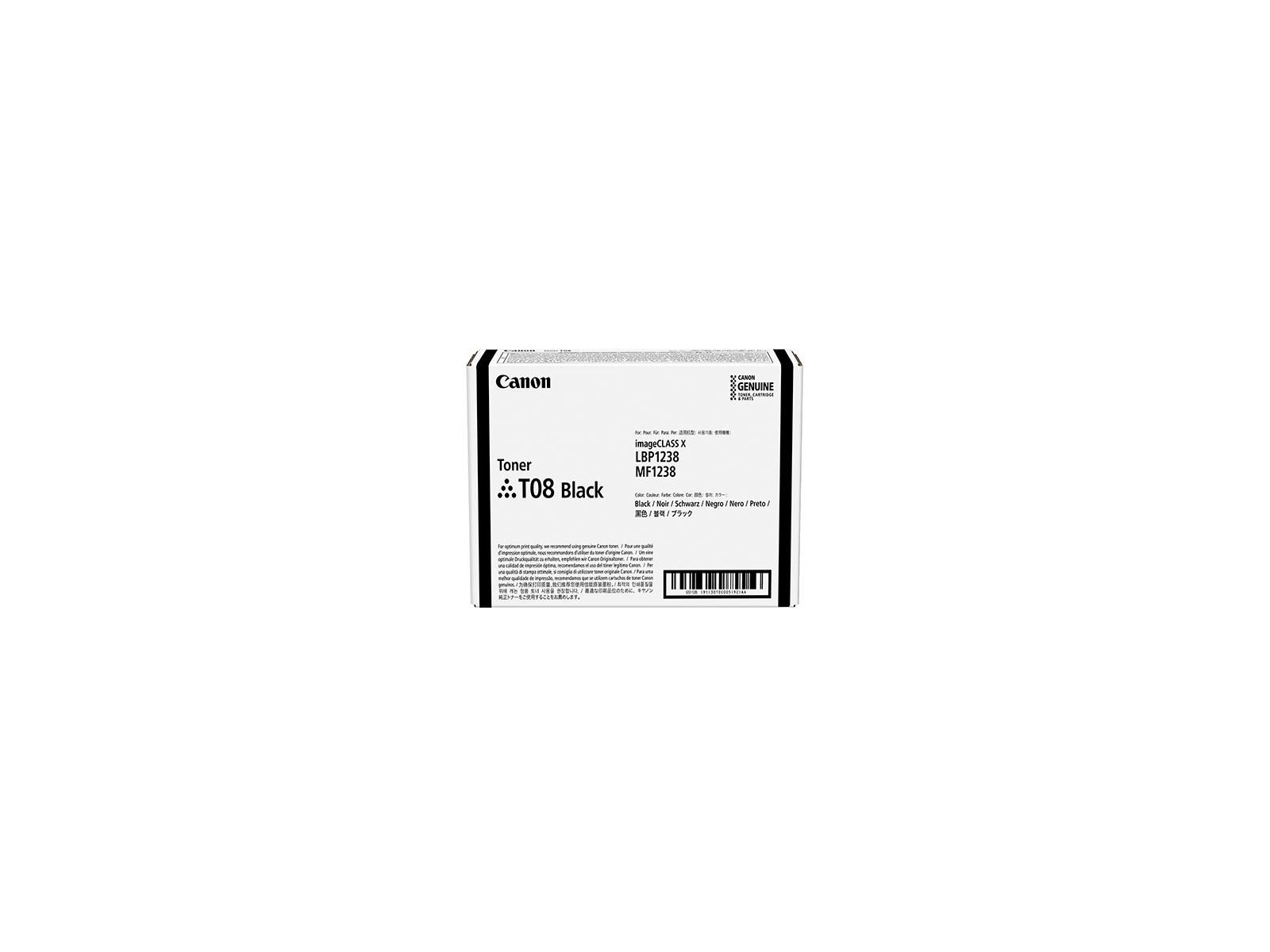 3010C006 3010C006 Canon Toner T08 Black Toner Cartridge 1 Pc(S) Original 3010C006 3010C006 Canon Toner T08 Black Toner Cartridge 1 Pc(S) Original